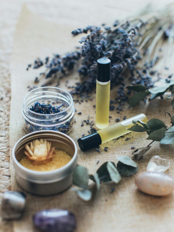 Elevate your relaxation with aromatherapy essentials featuring lavender and massage oils. Rocky mountain oils.