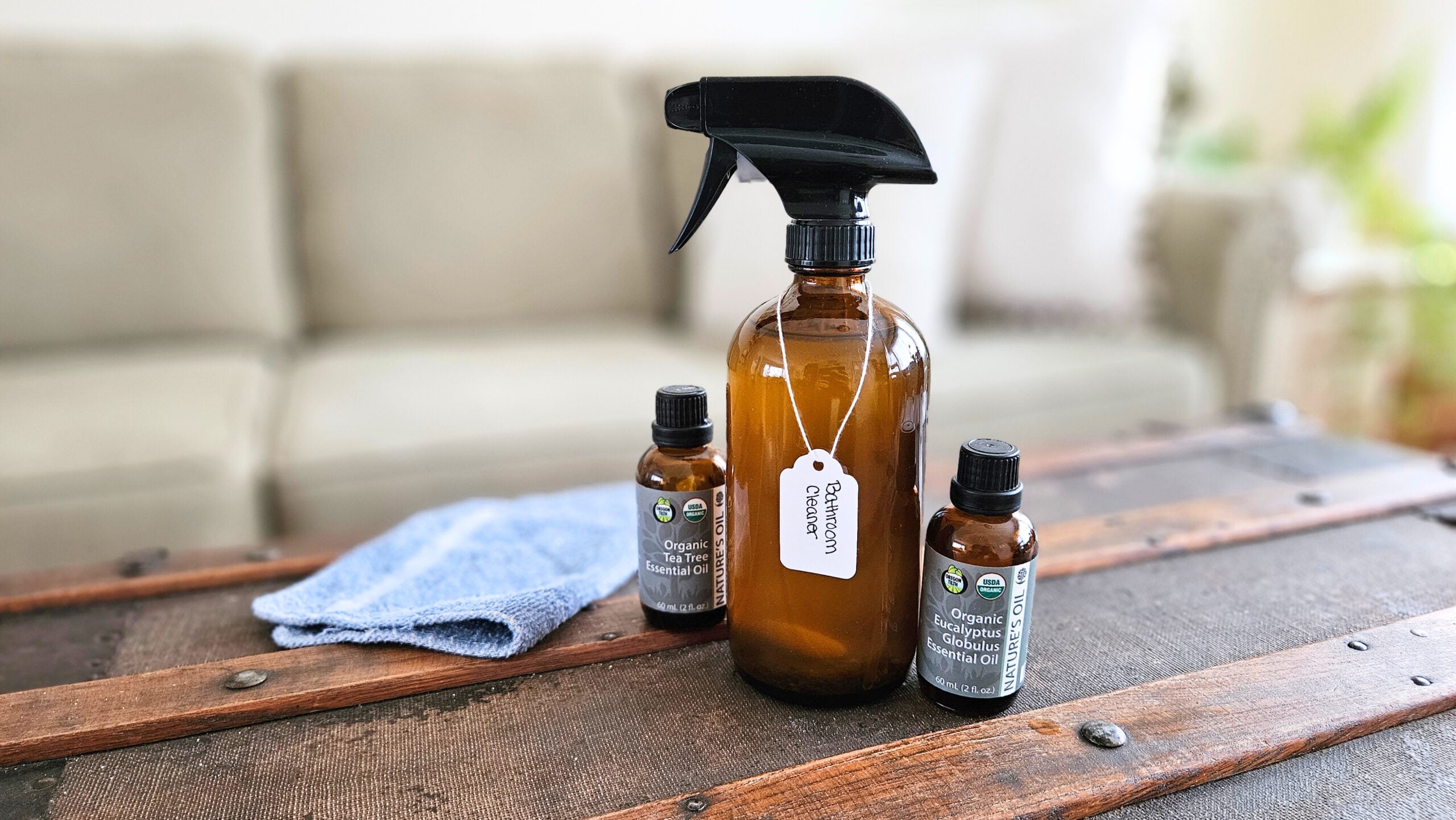 How to Make a DIY Bathroom Cleaner