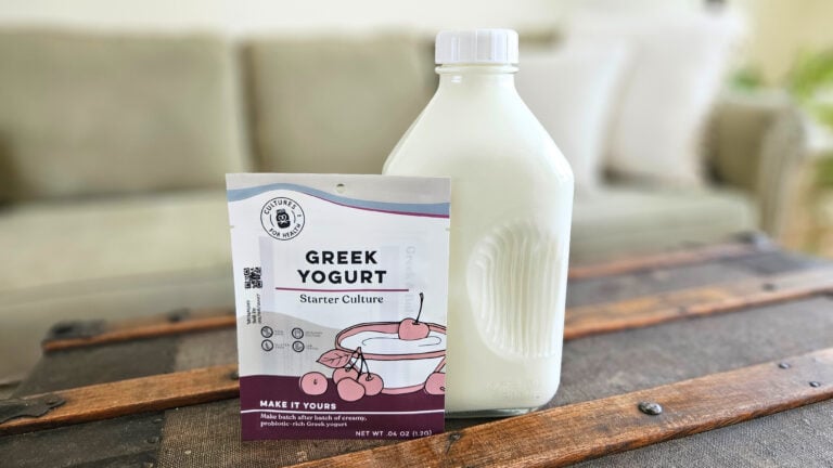 How to Make Raw Milk Greek Yogurt